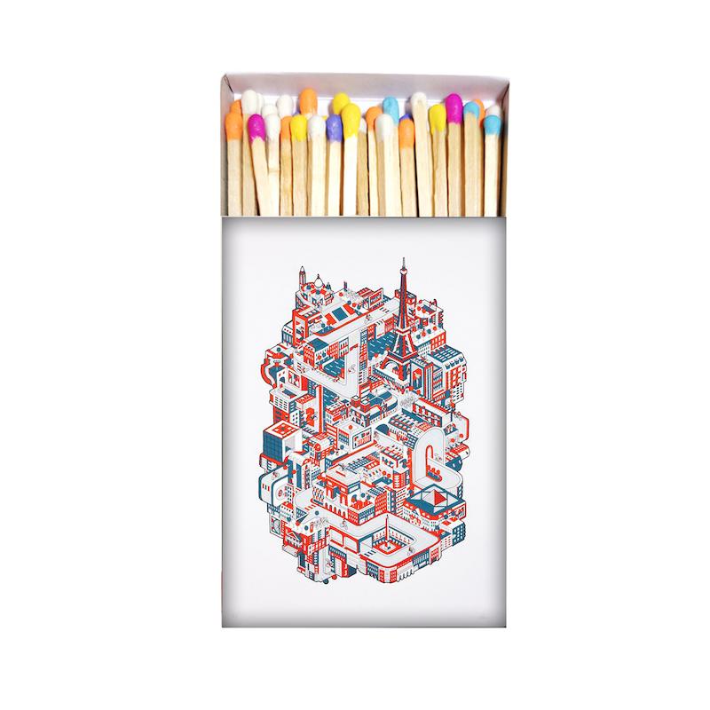 کبریت موندیکس، اکسسوری، کبریت چاپی