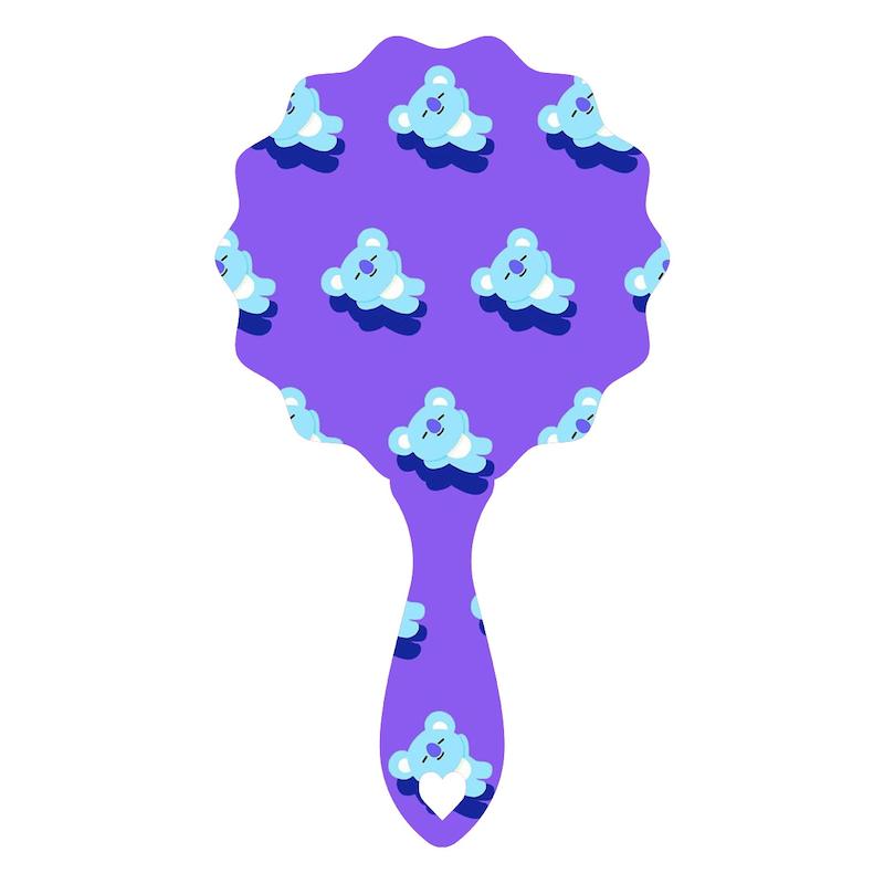 BTS، آینه آرایشی، کارتونی