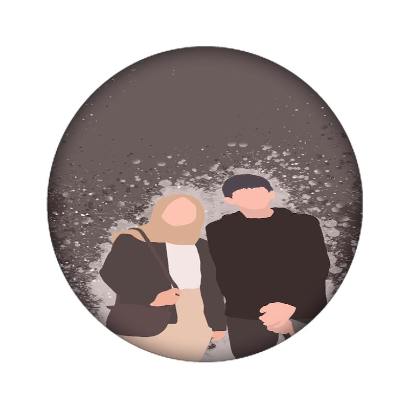 زن، مرد، آینه جیبی