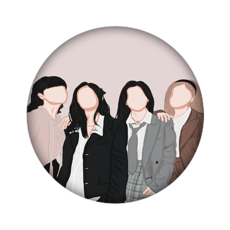 Black pink، آینه جیبی، فانتزی