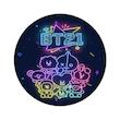 BTS، آینه جیبی مربعی، فانتزی
