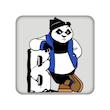 پاندا، کارتونی، آینه جیبی فانتزی