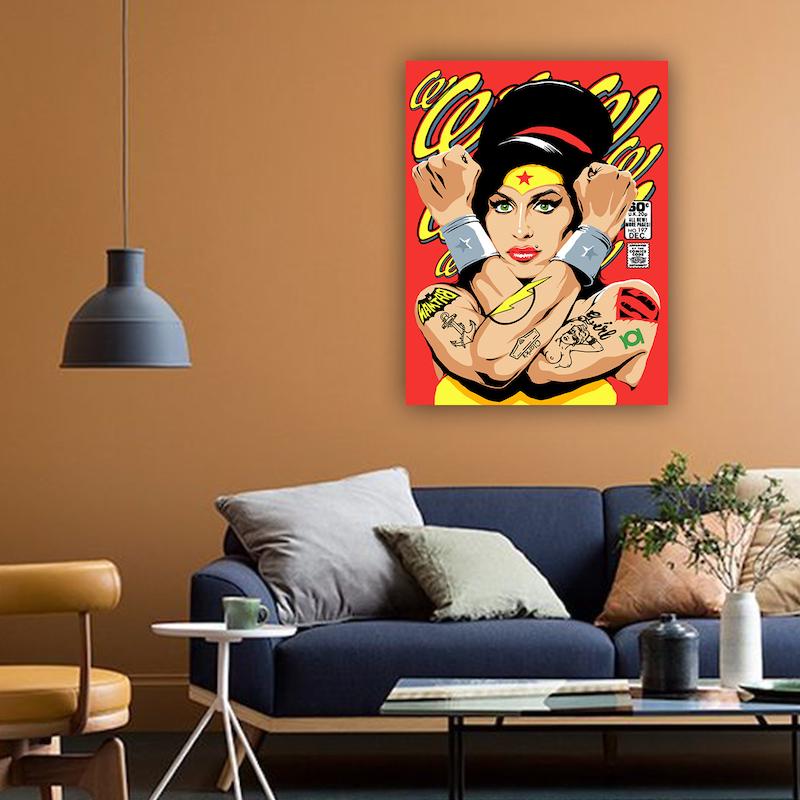 تابلو، تابلو شاسی، تابلو فانتزی، تابلو چوبی، تابلو دختر