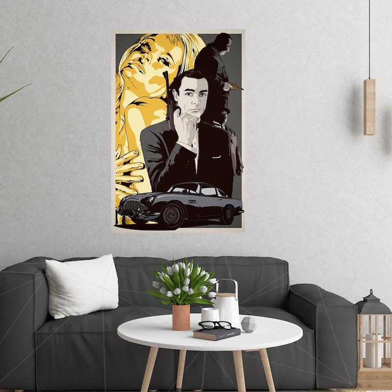 تابلو، تابلو شاسی، تابلو فانتزی، تابلو چوبی، تابلو مرد