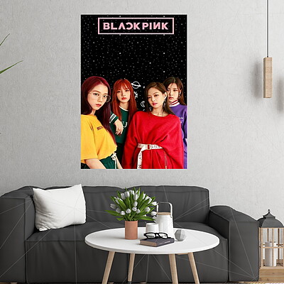 تابلو، تابلو شاسی، تابلو فانتزی، تابلو چوبی، تابلو black pink