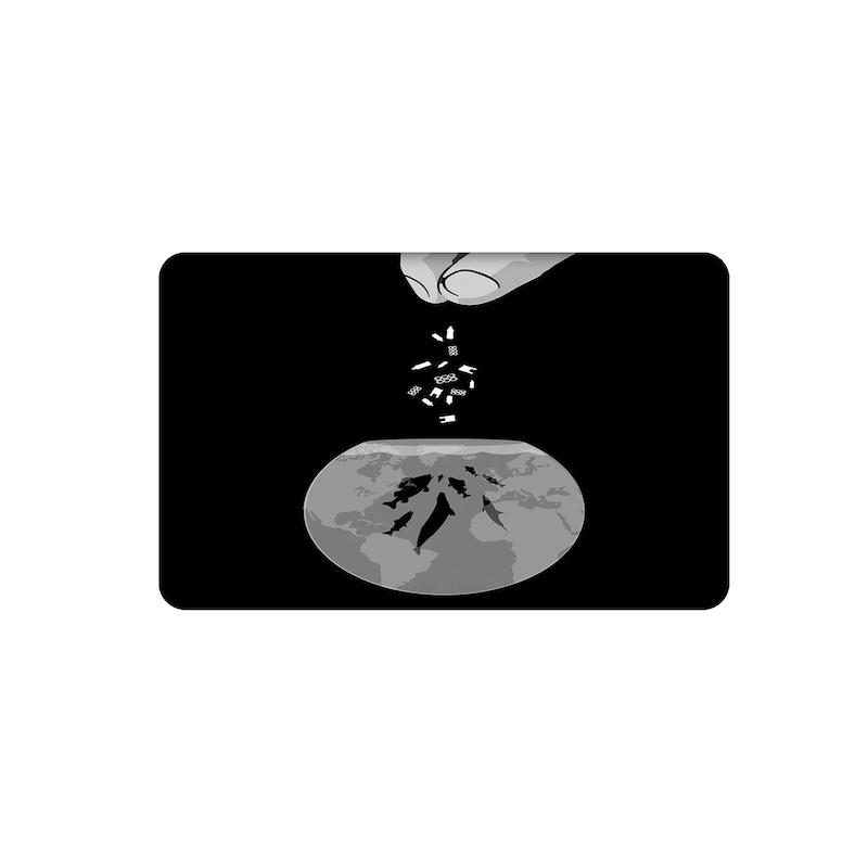 استیکر، استیکر عابر بانک، استیکر فانتزی، استیکر ماهی