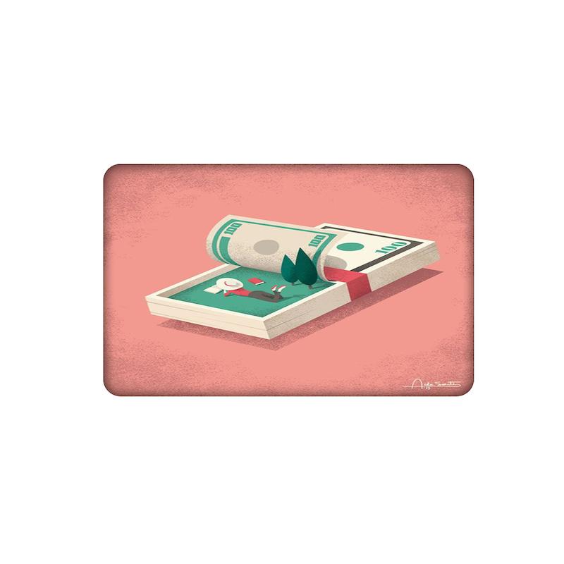 استیکر، استیکر عابر بانک، استیکر فانتزی، استیکر پول