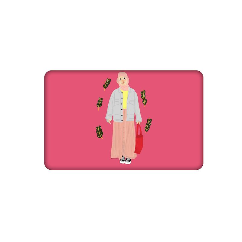 استیکر، استیکر عابر بانک، استیکر فانتزی، استیکر دختر