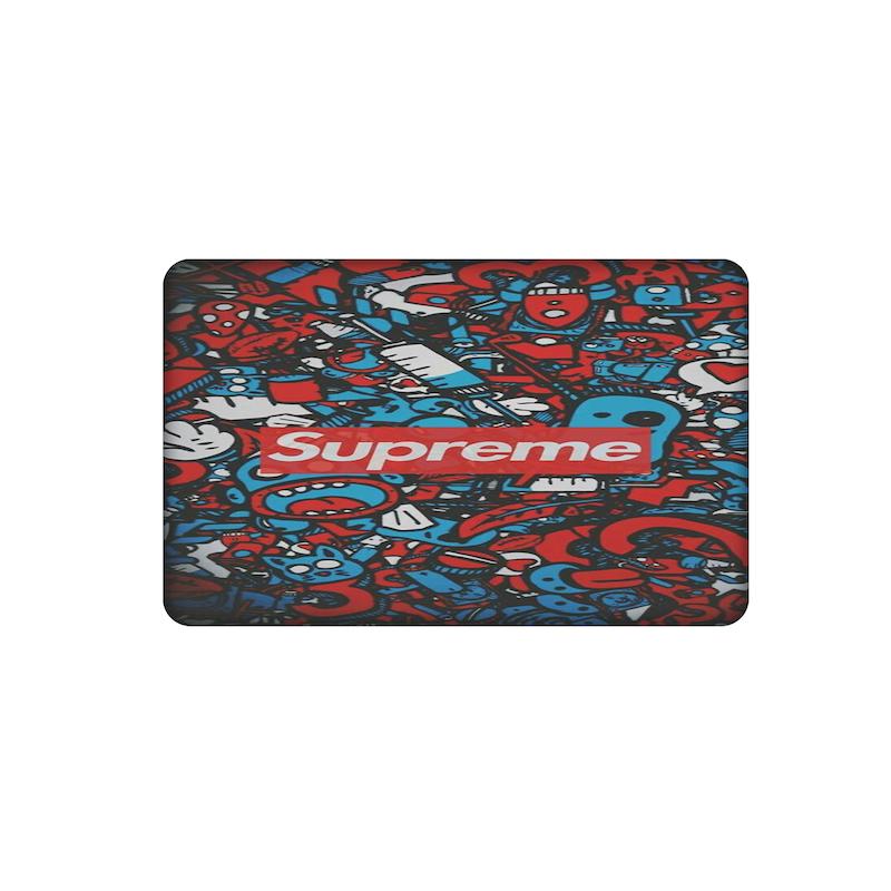 استیکر، استیکر عابر بانک، استیکر فانتزی، استیکر supreme