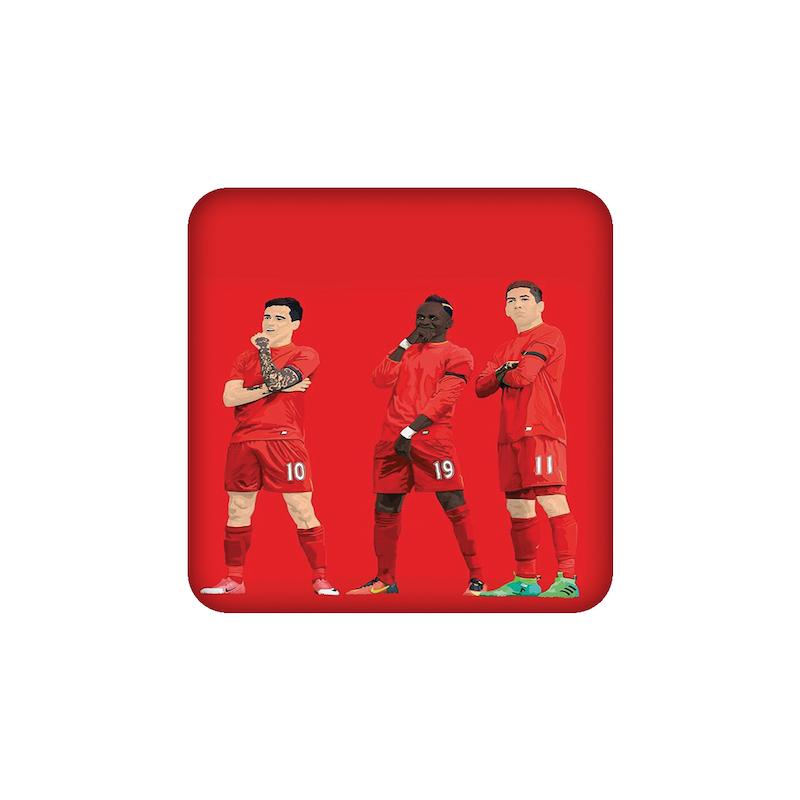 مرد ، فوتبالیست ، زیر لیوانی