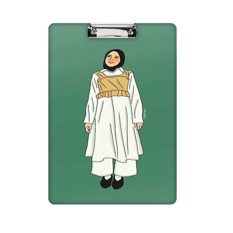 تخته شاسی طرح دختر کد 1308