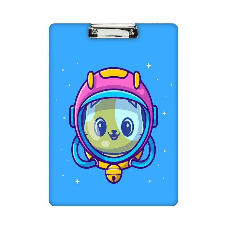 تخته شاسی طرح گربه فضانورد کد 1747