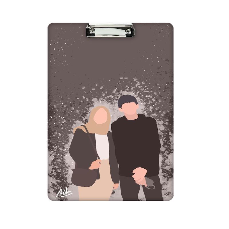 تخته شاسی طرح زن و مرد کد 1958