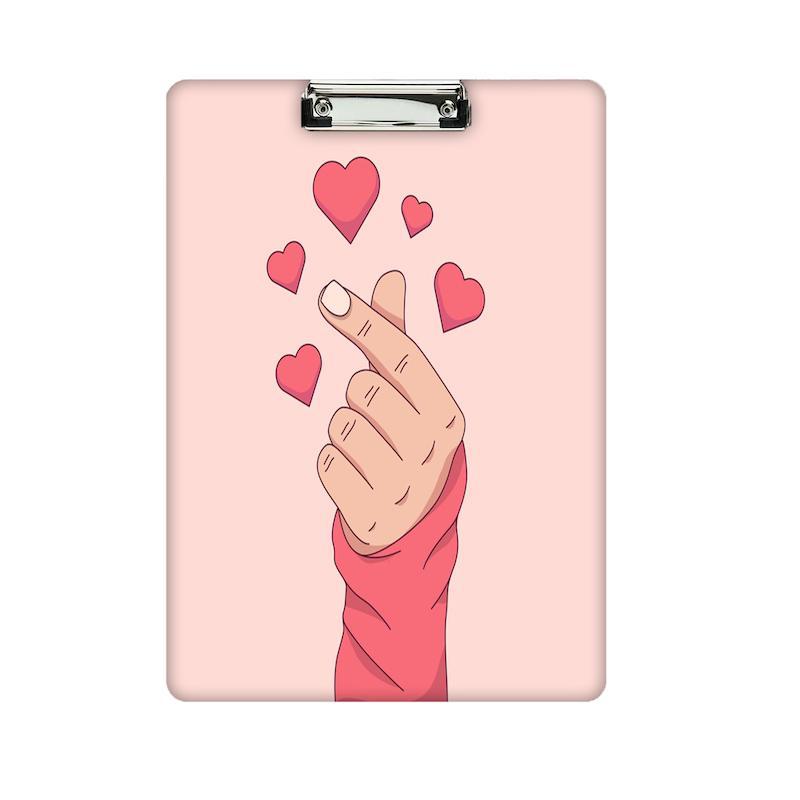 تخته شاسی طرح دست و قلب کد 2095