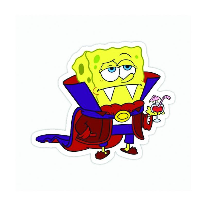 استیکر طرح باب اسفنجی