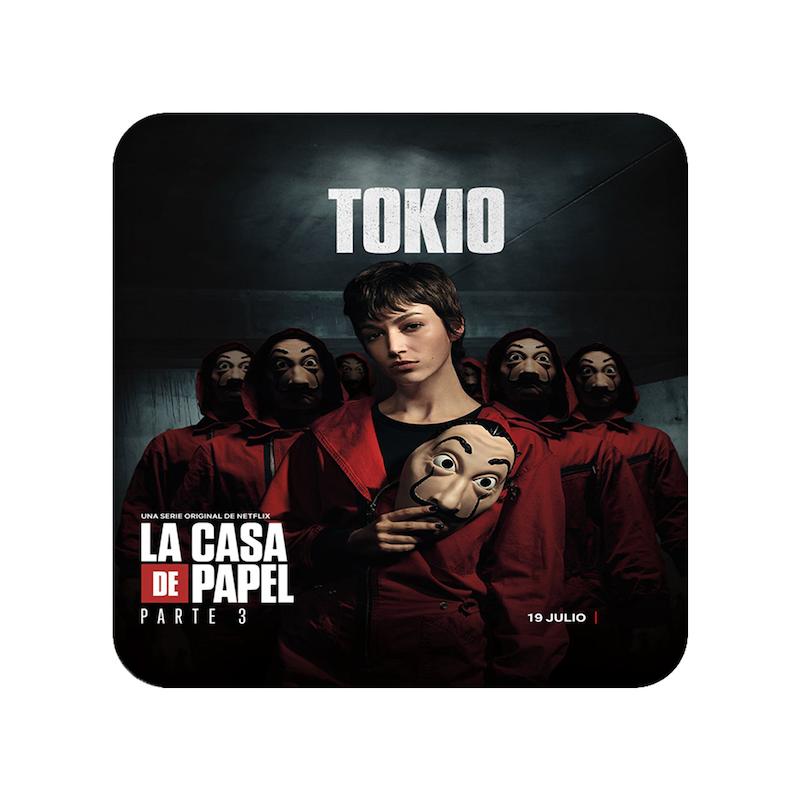 زیرلیوانی طرح Money Heist کد  21007