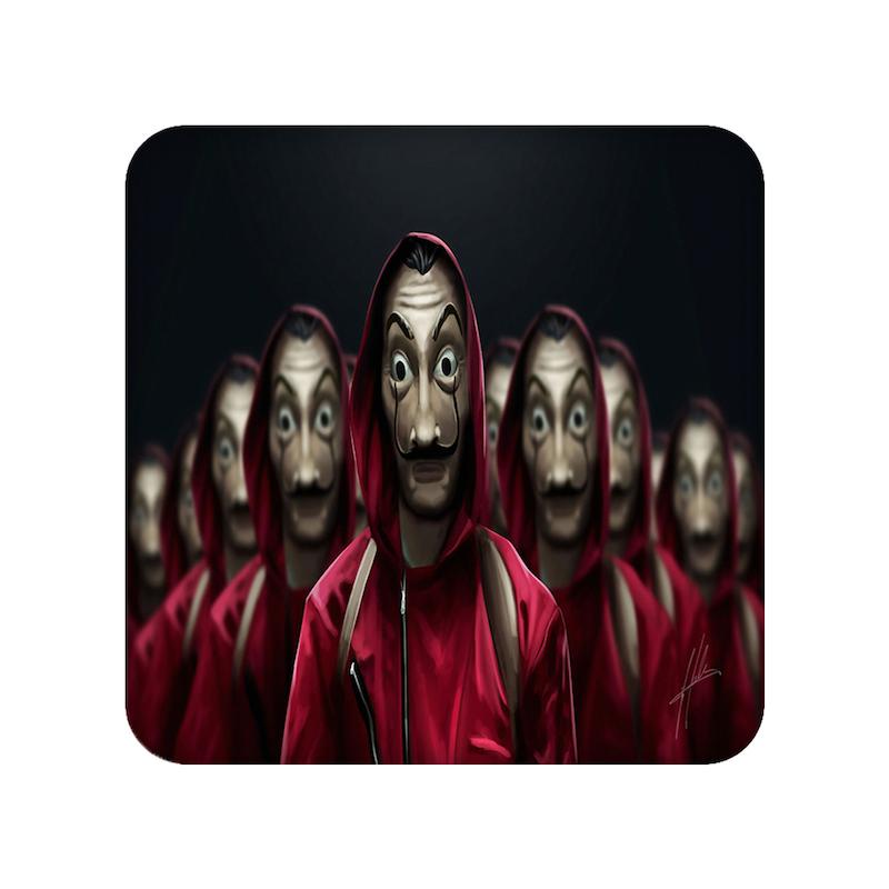 زیرلیوانی طرح Money Heist کد  21026
