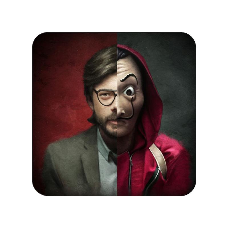 زیرلیوانی طرح Money Heist کد  21029
