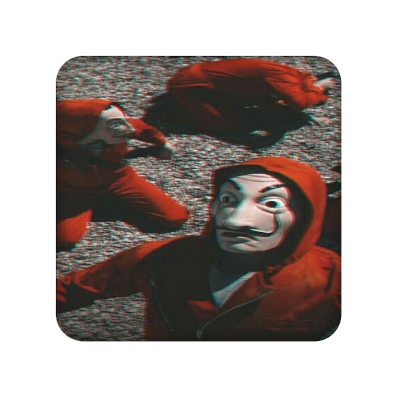زیرلیوانی طرح Money Heist کد  21033