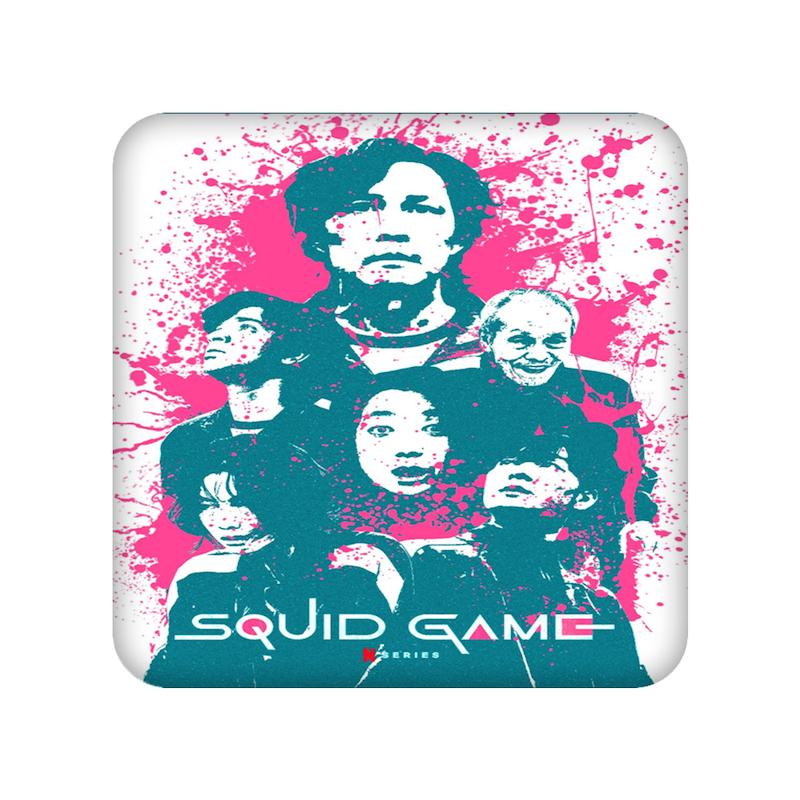زیرلیوانی طرح Squid Game کد  21065