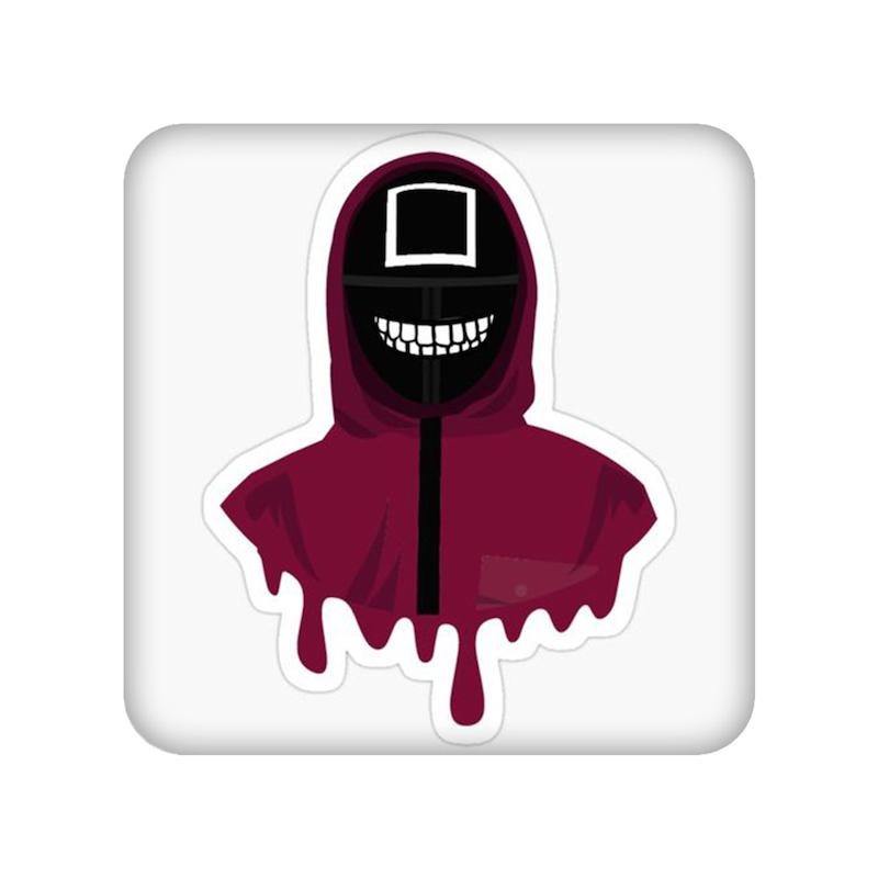 زیرلیوانی طرح Squid Game کد  21071
