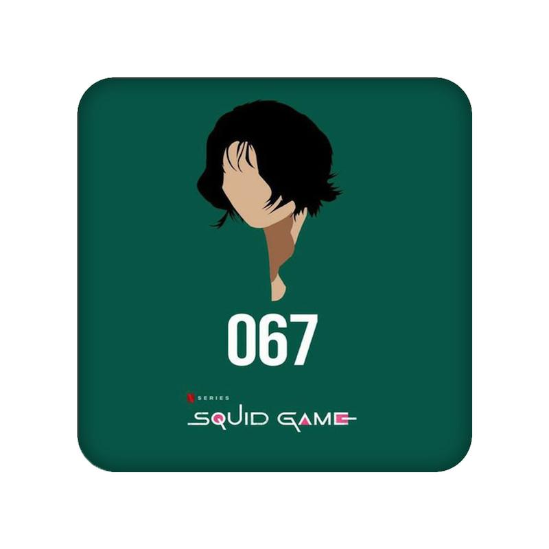 زیرلیوانی طرح Squid Game کد  21072