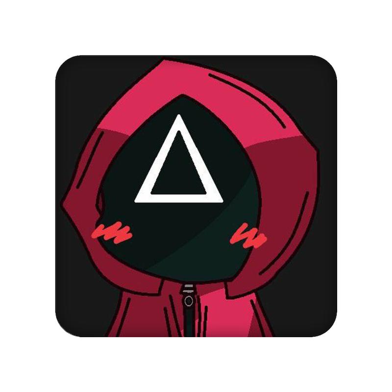 زیرلیوانی طرح Squid Game کد  22030