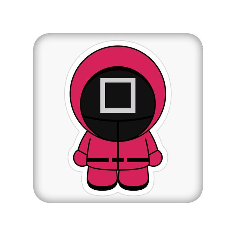 زیرلیوانی طرح Squid Game کد  22033