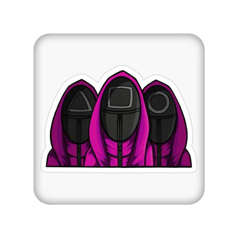 زیرلیوانی طرح Squid Game کد  22045
