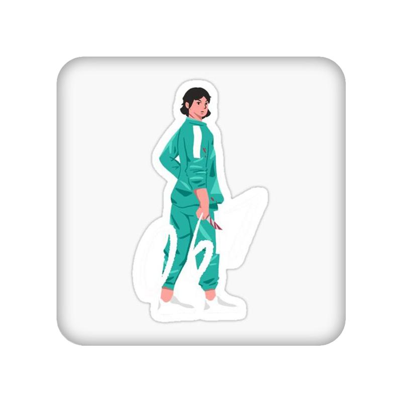زیرلیوانی طرح Squid Game کد  22074