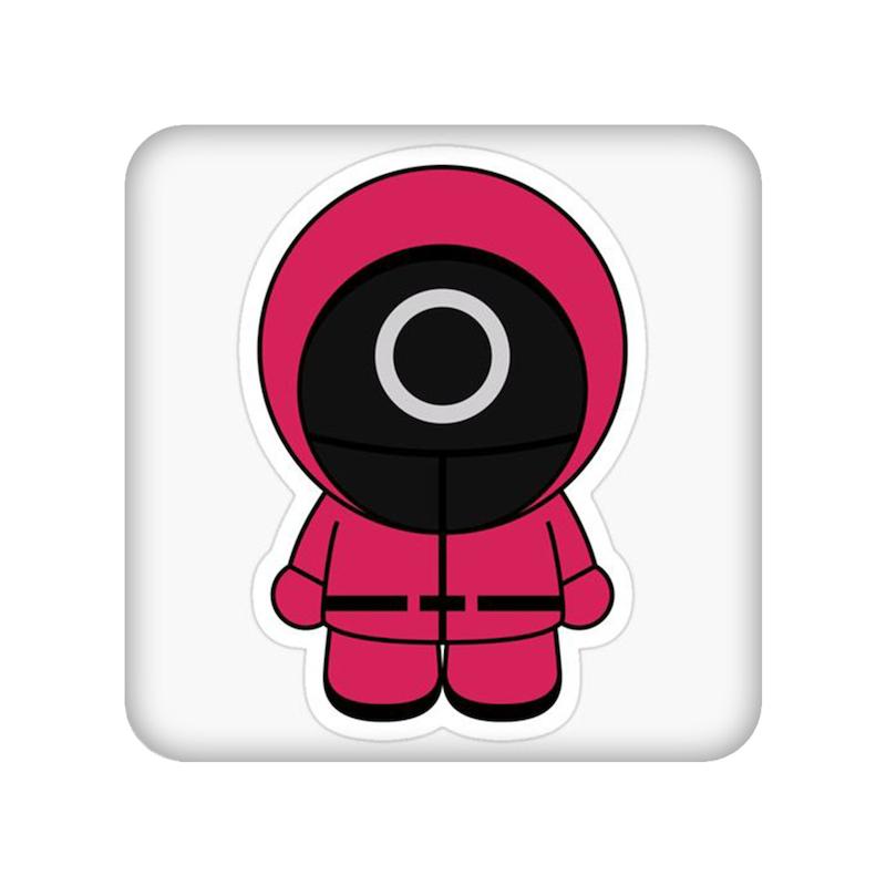 زیرلیوانی طرح Squid Game کد  22088