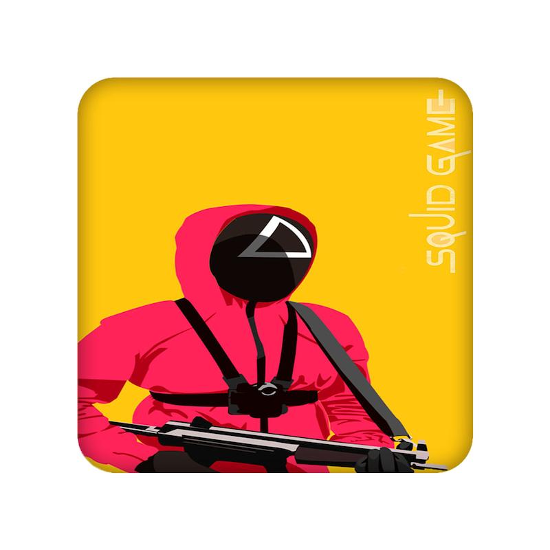 زیرلیوانی طرح Squid Game کد  22091