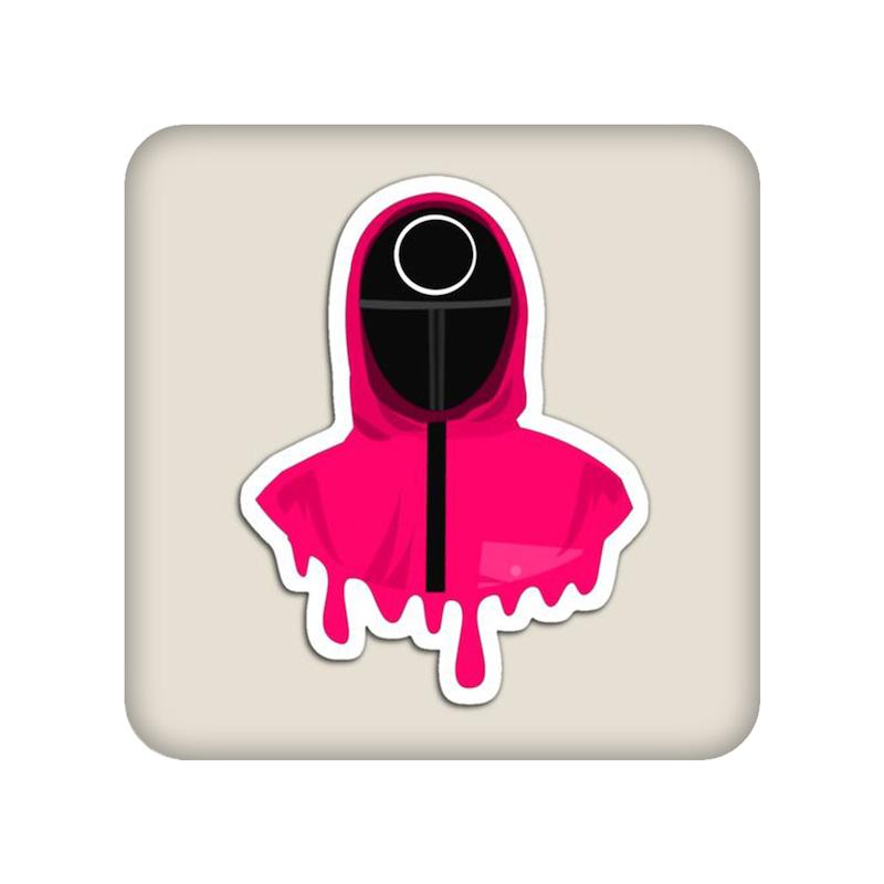 زیرلیوانی طرح Squid Game کد  22094