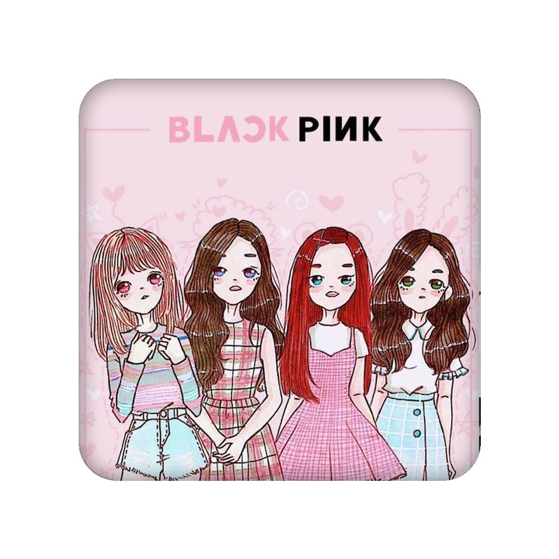 زیرلیوانی طرح blackpink کد  23058