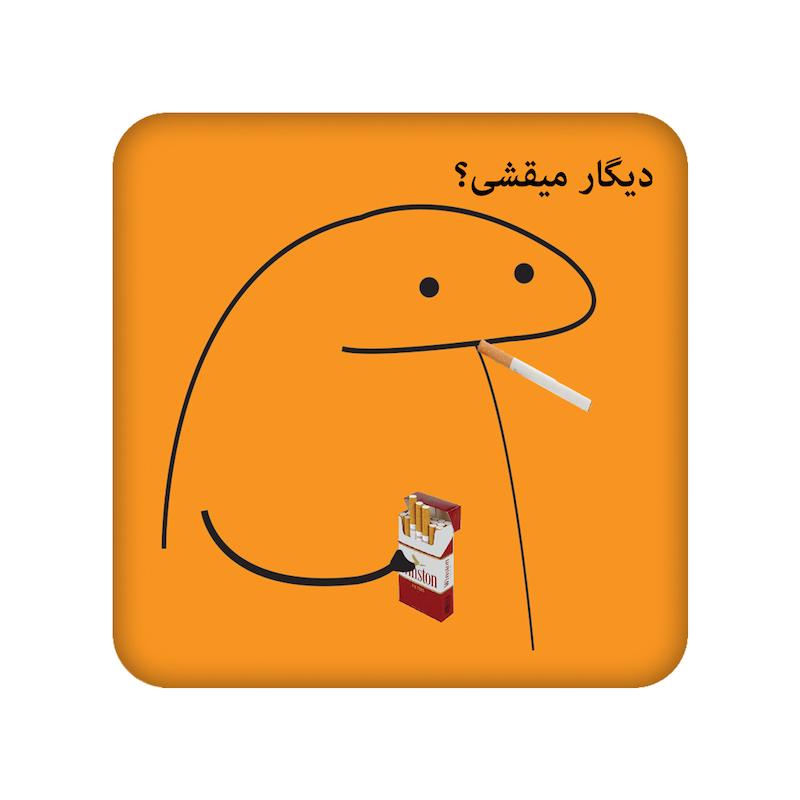 زیرلیوانی طرح میقولی کد  24003