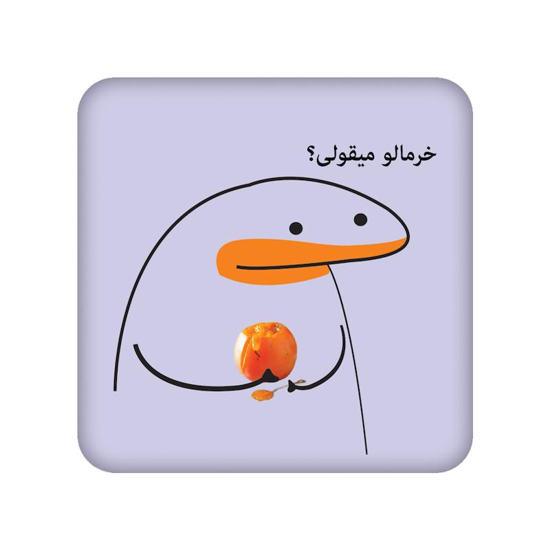 زیرلیوانی طرح میقولی کد  24014