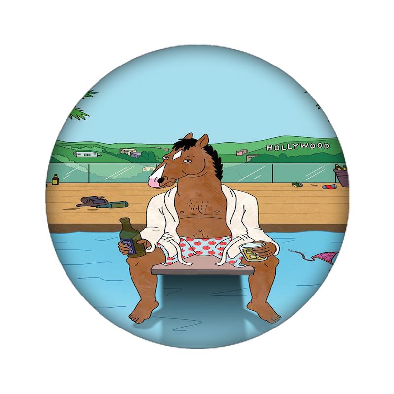 زیرلیوانی طرح horseman کد  496
