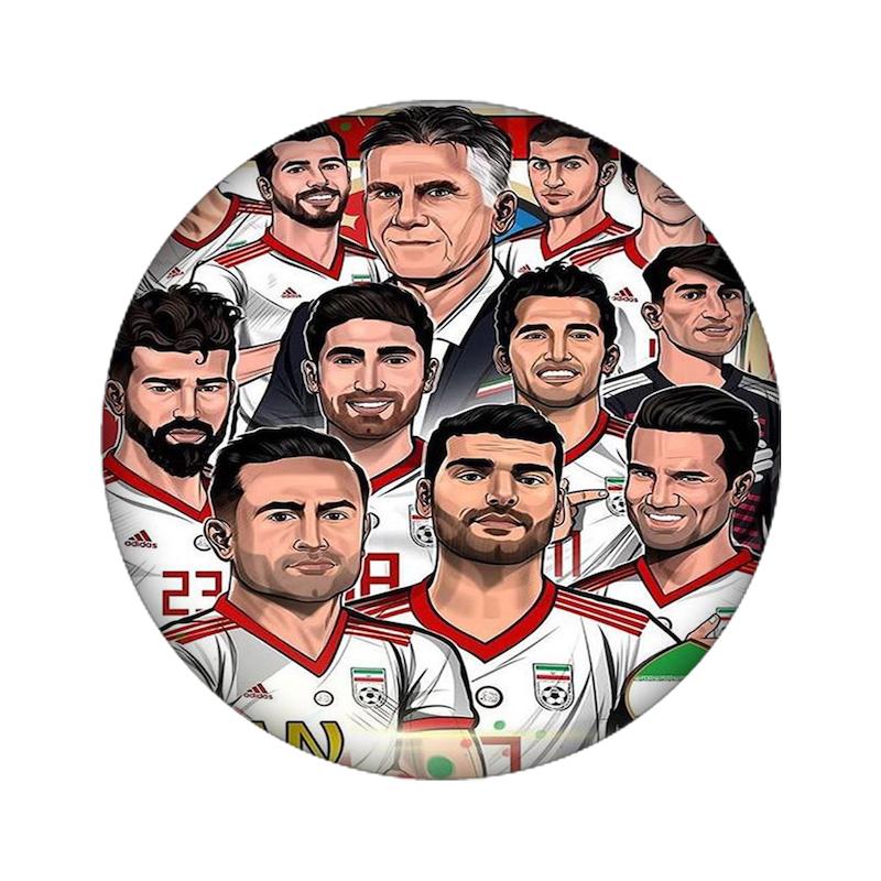 زیرلیوانی طرح تیم ملی  کد  1128