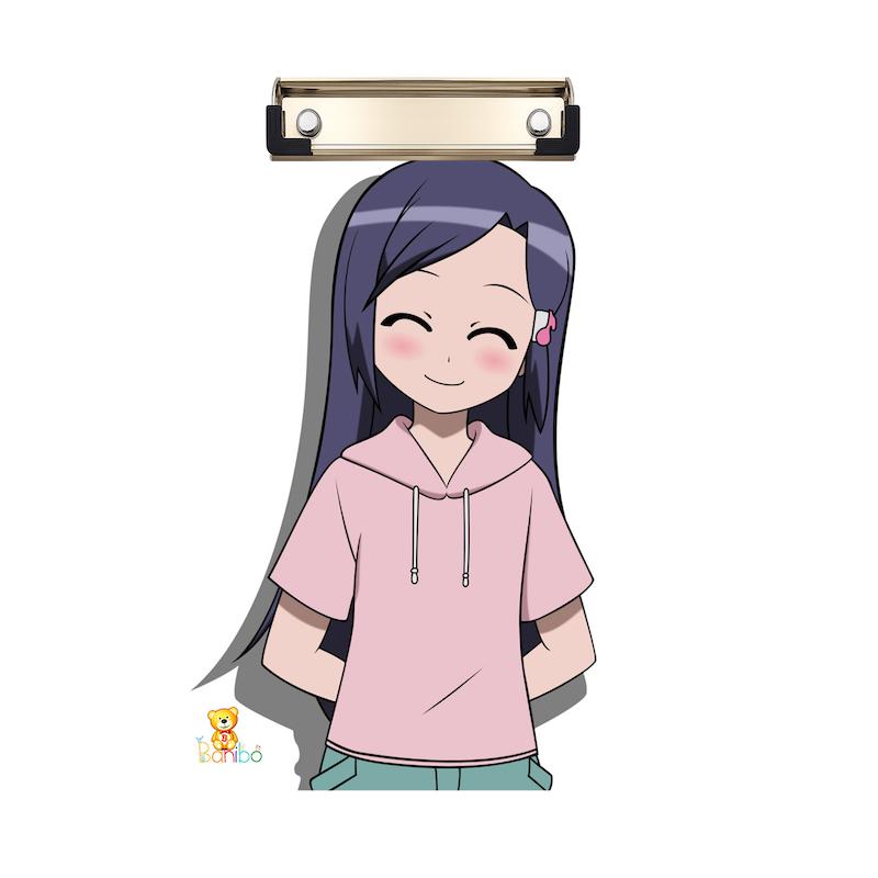 تخته شاسی طرح انیمه دختر کد 2619