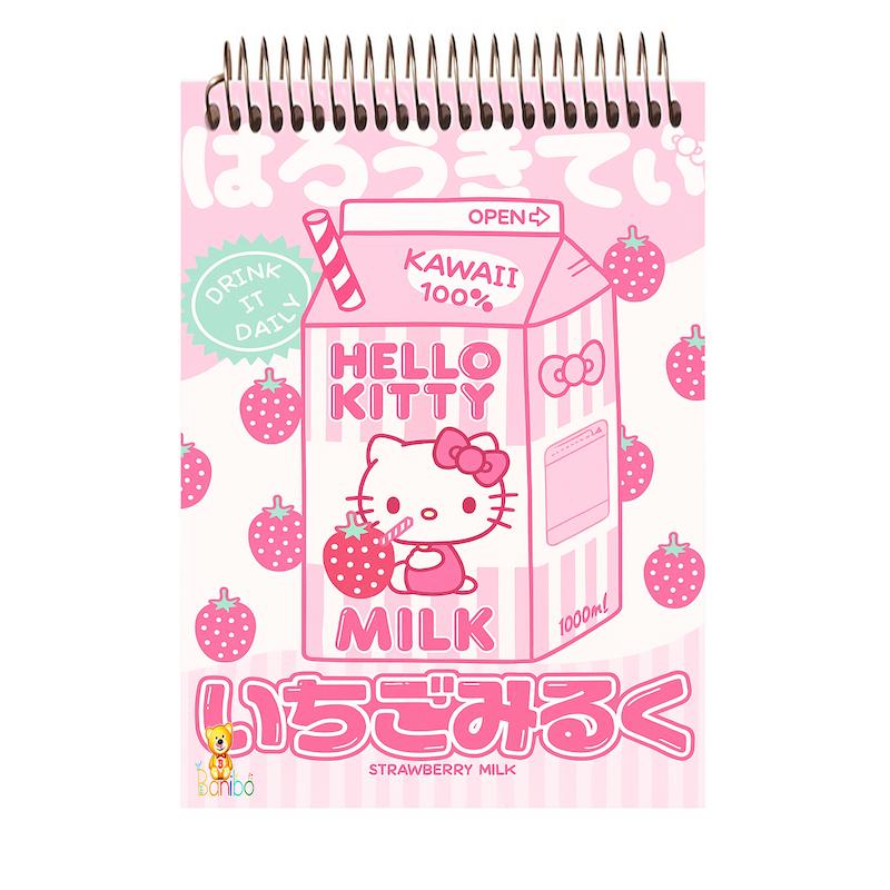 دفتر شطرنجی 100 برگ طرح کیتی کد 2518