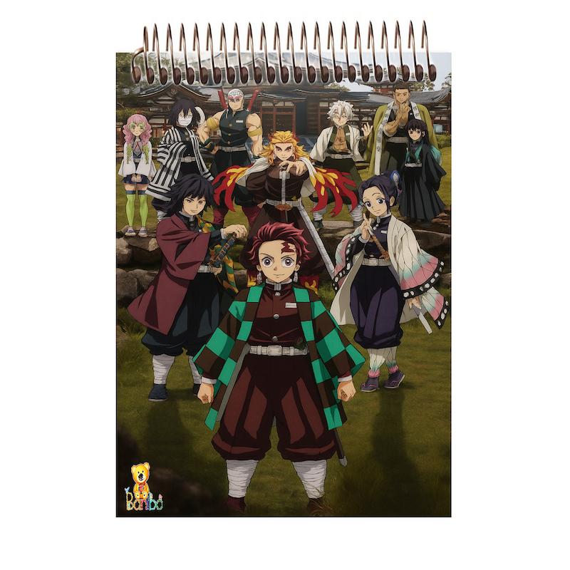 دفتر شطرنجی 100 برگ طرح انیمه کد 2541