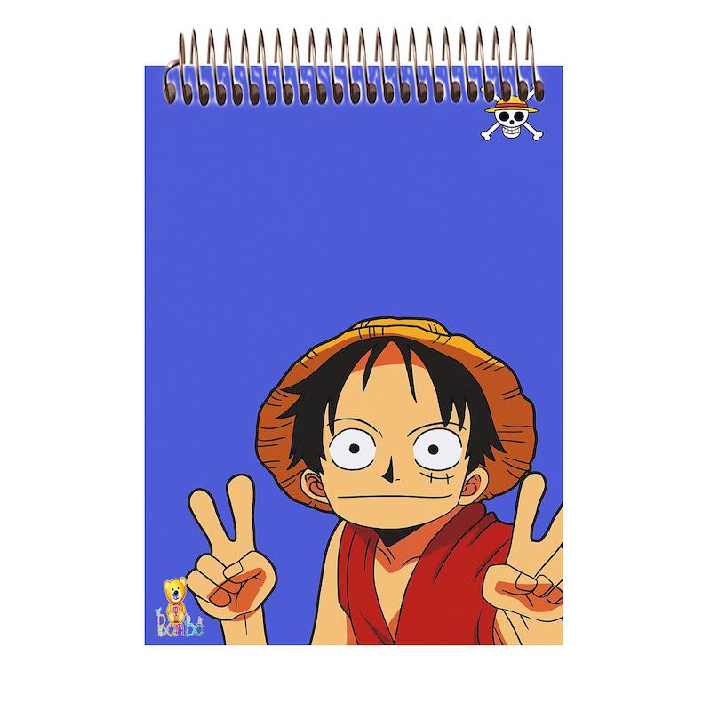 دفتر شطرنجی 100 برگ طرح انیمه کد 2546