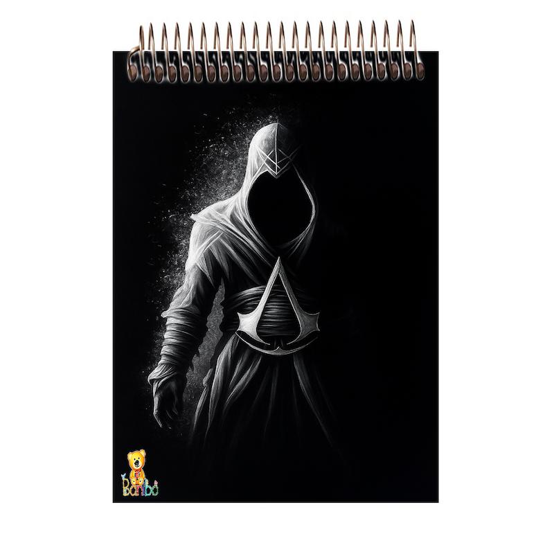 دفتر شطرنجی 100 برگ طرح جنگجو کد 2586