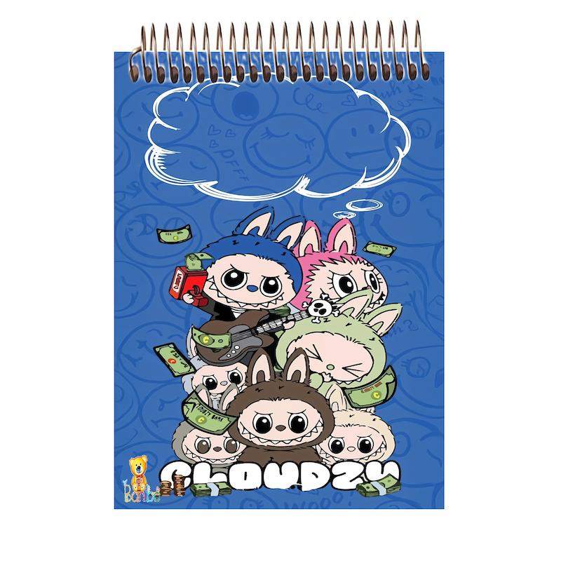 دفتر شطرنجی 100 برگ طرح  کد 