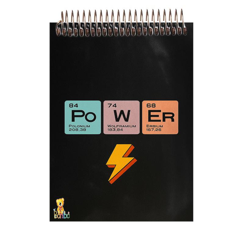 دفتر شطرنجی 100 برگ طرح شیمی کد 2723