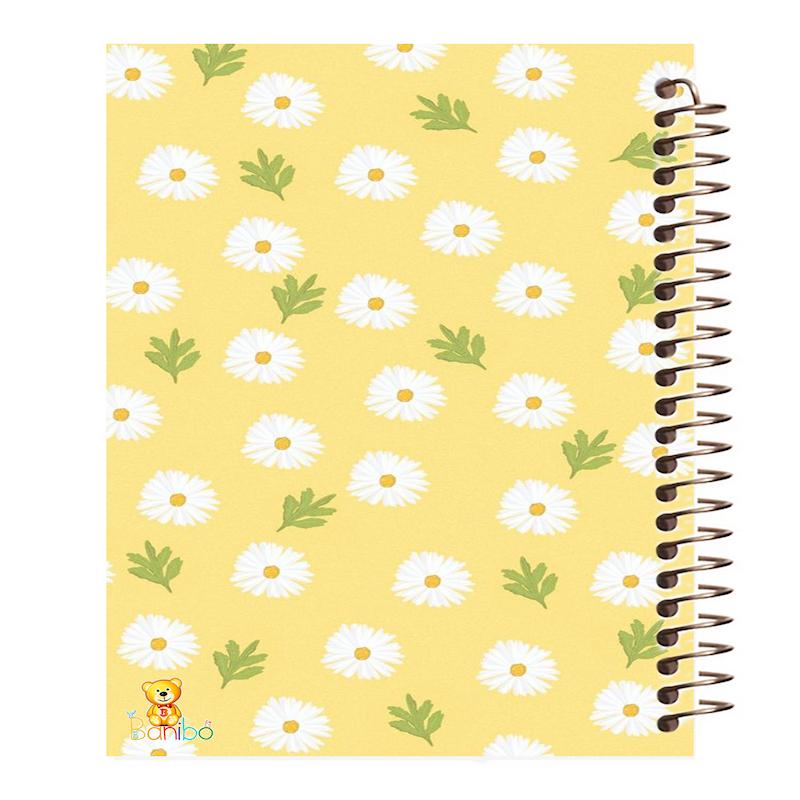 دفتر نقاشی 100 برگ طرح گل کد 111