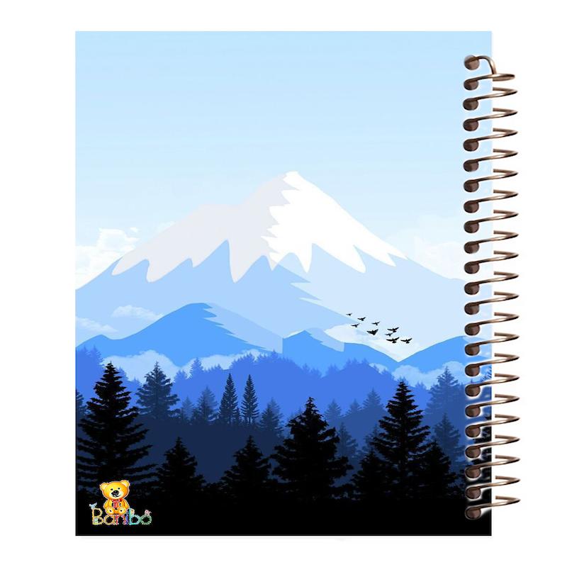 دفتر نقاشی 100 برگ طرح کوه کد 121