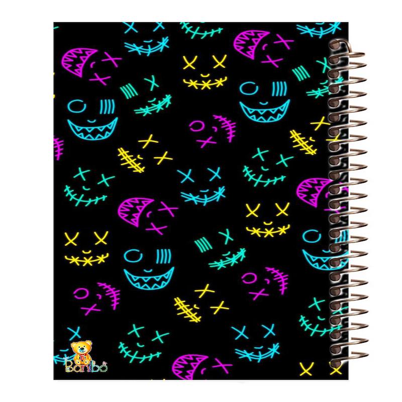 دفتر نقاشی 100 برگ طرح صورتک کد 152