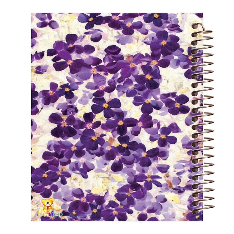 دفتر نقاشی 100 برگ طرح گل کد 173