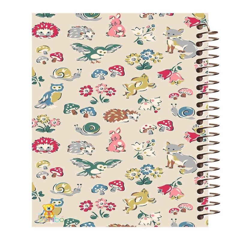 دفتر نقاشی 100 برگ طرح حیوانات کد 197